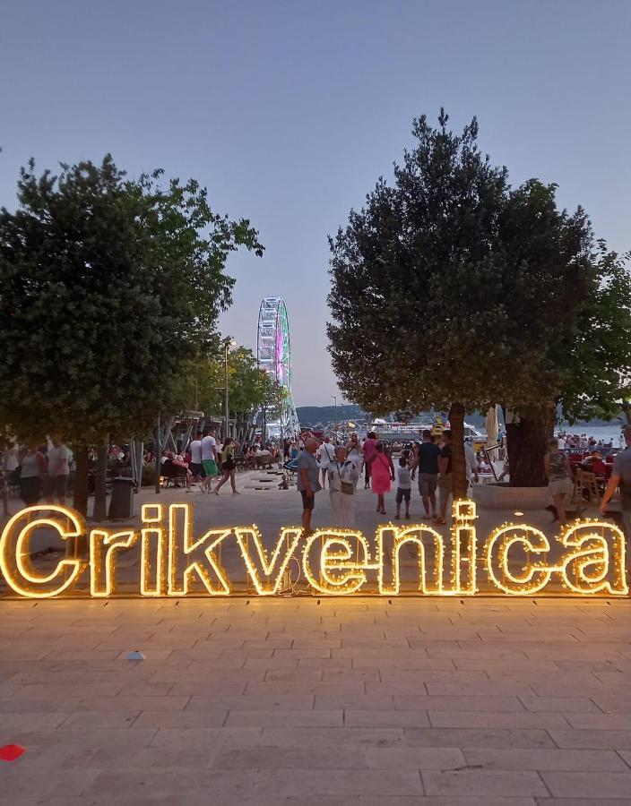 Apartman Hrusta Crikvenica Eksteriør bilde